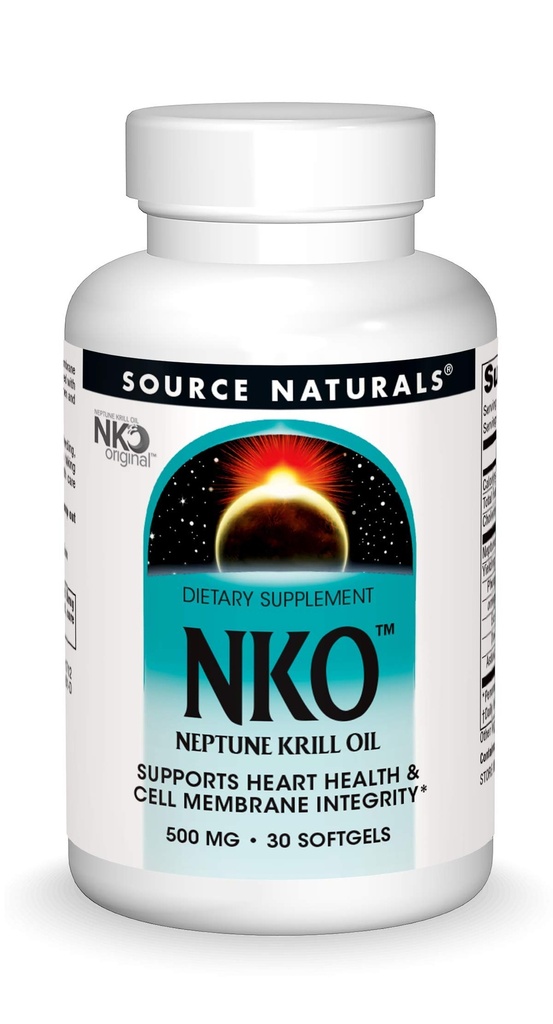 Kilde Naturals NKO Neptune Krill Oil 500mg - 30 Softgels