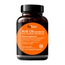 Inviter Health Krill Oil Advanced - Støtter kardiovaskulære og hjerne helse - forsyninger EPA, DHA, Astaxanthin og Omega-3 Fosfolipider - 60 Kapsler