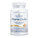 Nordic Naturals Profesjonell Grade vitamin D3+K2 Supplement, Orange Flavor - 60 Soft Gels - 4000 IU Vitamin D3 & 180 mcg K2- fremmer kalsiumbalanse og immunfunksjon - ikke-GMO - 30 Serveringer