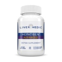 Hepatiben Liver Detox Cleanse Alt naturlig kosttilskudd med Melke Thistle, Silybin, NAC, Choline, MSM, Turmeric, Berberine, Glutation Alpha Lipoic Acid Vegan NonGMO 120 Kapsler 1500mg