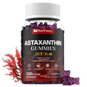 Astaxanthin Gummies, 12mg Per Gummy 24mg Max, Astaxanthin Kosttilskudd med vitamin A / C / D / E, Resveratrol, 14-IN-1 Antioksidanter Blanding for kvinner menn, hud, øyne, immun støtte, sukkerfri, vegansk, 60 Ct
