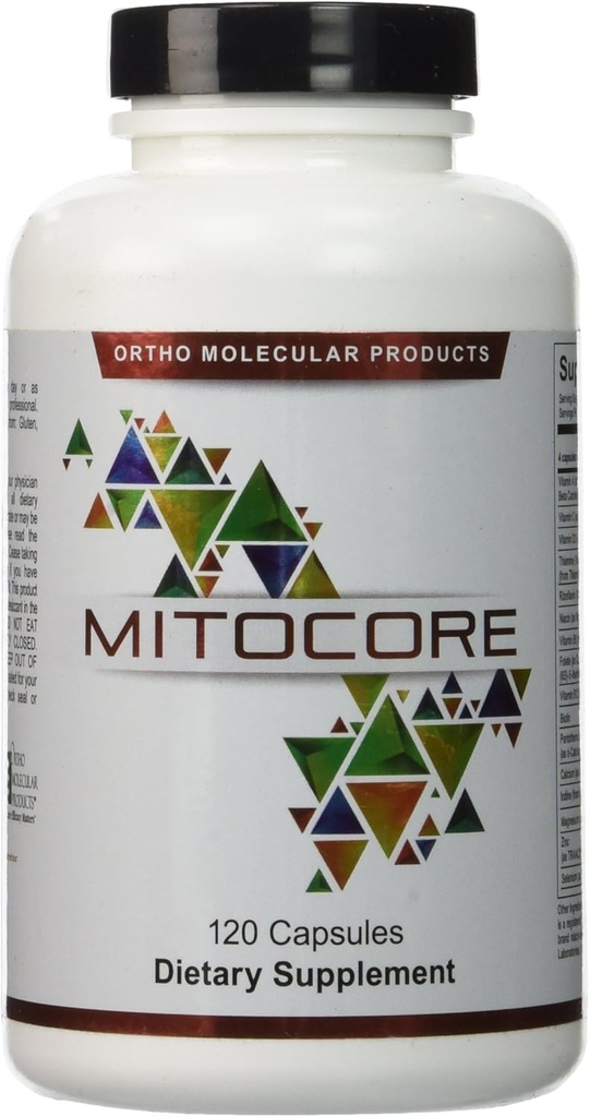 Ortho Molekylære produkter, Mitocore, 120 kapsler