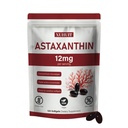 Astaxanthin Supplement 12 mg, 120 Softgels | Premium naturlig Astaxanthin Antioksidant fra Microalgae | Høy styrke, ikke-GMO, Gluten og soya fri formel (1)