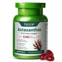 Astaxanthin 6 mg, Premium astaxanthin Supplement med antioksidantaktivitet, støtter øyet, huden, felles og immunsystem helse. Frisk mikroalgae Kilde, Ikke-GMO, Glutenfri - 60 softgels