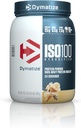 Dymatisere ISO100 Hydrolysert proteinpulver, 100% Whey-isolateprotein, 25 g protein, 5,5 g BCAA, glutenfri, rask absorbering, lett diading, Gourmet Vanilla (24 serveringer)