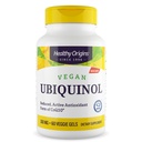 Sunn Origins Vegansk Ubiquinol (Active Form of CoQ10), 100 mg - Kaneka Ubiquinol Supplements for hjerte helse og antioksidant støtte - Glutenfri og ikke-GMO Supplement - 60 Veggie Gels