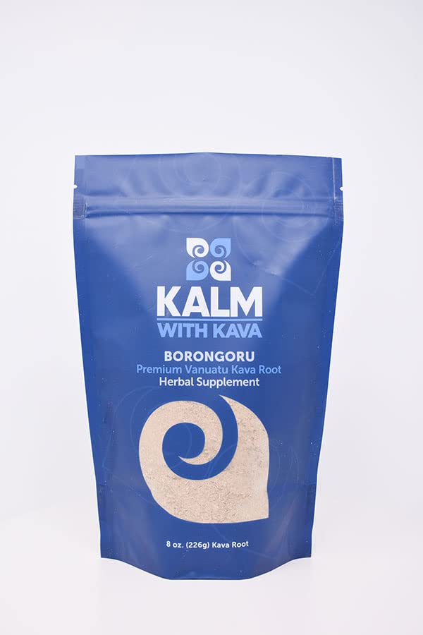 KALM med Kava Borongoru Tradisjonell Grind (8 oz.)
