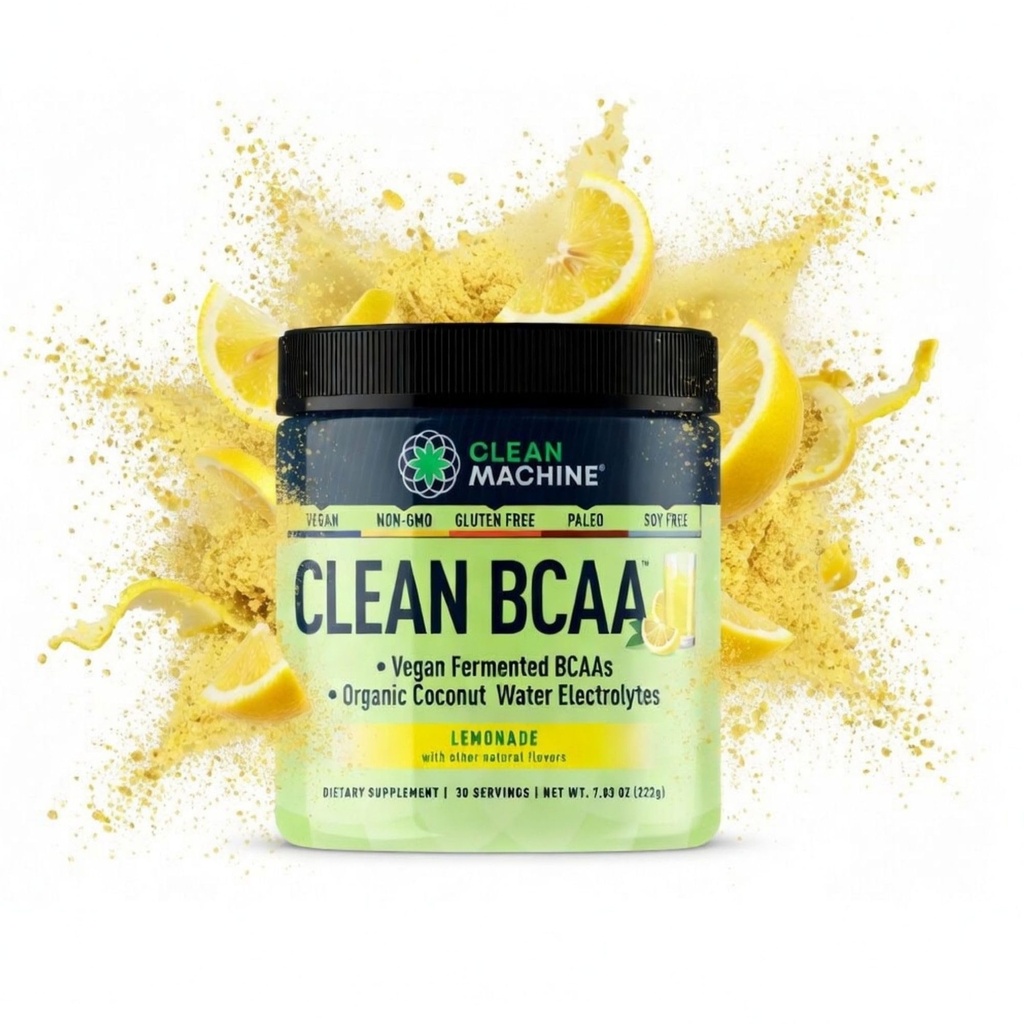 Rent BCAA - 2:1:1 Matkildet BCAA pulver og kokosvann elektrolysere gjenoppretting og amino energi Supplement - Pris vinnende Vegansk Aminosyre Supplement - 30 Serveringer - Lemonade