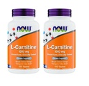 NU Mattilskudd, L-karnitin 1000 mg, rengjøringsform, karnipure, Aminosyre, Fitness støtte*, 150 tabletter (pakke med 2)