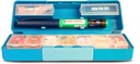 GMS Group Medical Supply, LLC Diabetic Pen Case & 7 Day Medicine Organizer - Reisesett for Diabetic Supplies - på en Glance Medicine Påminning - Holder nye og brukte Nåler trygt - Liten & diskret