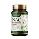 Bygget av Nature NAC Supplement – 1200 mg N-acetyl-L-Cysteine – immun- og pustestøtte, lever helse, antioksidant Supplement – Ikke-GMO, Glutenfri 120 kapsler