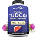 Nutrivein Premium TUDCA + Liver Support Supplement 1000mg - 30 dagers forsyning (60 Caps): TUDCA Supplement Bile Salts for lever velvære