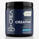Premium Kreapure Kreatin Monohydrat pulver | Pure, Vegan, Keto, Glutenfri | Unflavored, 300g