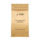 Rene originale ingredienser Marine kollagen pulver (1 lb) Naturlig & uslaveret, Protein Peptider, forseglbar pose