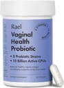 Rael Probiotika for kvinner - pH balanse Supplement med prebiotika, Vaginal immune helse, Yeast & Flora støtte, Odor kontroll, Vegan (30 Serveringer)