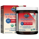Livshage Rå Probiotika 5-dagers Max Care - 400 milliarder CFU - Probiotisk pulver for Digestive & Immune Support - Banan, 5 Serveringer