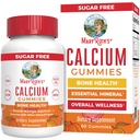MaryRuth Organics Kalsium Supplement | Sugar Gratis | Kalsium Gummies for kvinner og menn Alder 14+ | Sterke ben og tenner | Essential Mineral | Vegan | Glutenfri | 60 greve