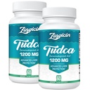 TUDCA Supplement 1200mg - 120 Veggie Capsules, Kraftige TUDCA Bile Salts Supplements for Liver