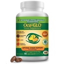 Oku-GLO Canine Vision Supplement for små hunder 10 lb og under 90 flytende gele Caps