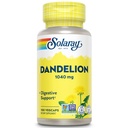 SOLARAY Dandelion Root | Sunn Liver, Nyre, Digestion & Vannbalanse Støtte | Ikke-GMO, Vegan, 100 Vegkaps, 50 Serv
