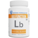 Systemiske Formler Lb – Liver/Gall Bladder 60 Kapsler Biofunksjon #61. Lever + Gall Bladder Støtte, Portal Duct funksjon Supplement. Inneholder rødbete rotpulver.