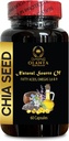 Chia frø glutenfritt - CHIA SEED - chia frø olje, alfa lipoinsyre kosttilskudd, antioksidanter kosttilskudd for kvinner, immunforsterkning piller, chia frø hvitt organisk - 1 flaske 60 Softgels
