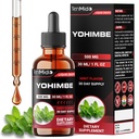Yohimbe kosttilskudd for menn og kvinner - Yohimbine 10mg flytende drops | alkoholfri, vegansk, ikke-GMO - 30ml 1 fl OZ