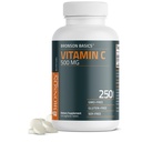 Bronson vitamin C 500 MG støtter et sunt immunsystem og antioksidant beskyttelse, ikke-GMO, 250 vegetariske tabletter