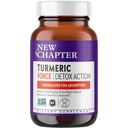 Ny Kapittel Turmeric Supplement + Daglig Detox Turmeric Force Detox Action med grønn te + Ginger + NO Black Pepper Nødvendig + NonGMO Ingredienser Vegetarisk kapsel, 60 Antall