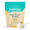 Ytterligere Mat Organisk Vegansk Protein pulver Vanilla - 20 g Plant Basert Protein, Organisk Protein pulver med mushrooms & Seaweed, Vegan, Ikke GMO, Glutenfri, Dairy Free 19,05 Oz
