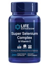 Life Extension Super Selenium Complex, 200 mikrog – 3 former for Selenium, E-vitamin – Cellular Helse og Lengdestøtte – Glutenfri, Ikke-GMO, Vegetarisk, 1 Daglig – 200 Kapsler