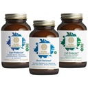 PURE SYNERGY Vibrant Aging Bundle | For Bone Helse med kalsium, magnesium og K2 | for øyehelse med Astaxanthin | Cellular Support Supplement med Selenium | Ikke-GMO og Vegan