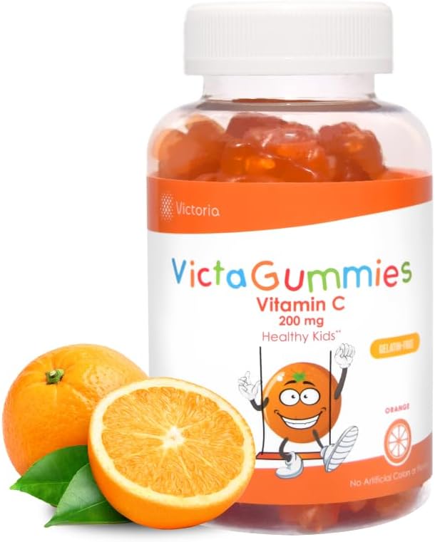 Dr. T VictaGummies Vitamin C Gummies x3 - Immunstøtte for barn - naturlig flavored, vegansk (1)