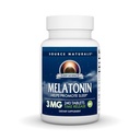 Kilde Naturals Time utgitt Melatonin 3 mg - 240 Time Release Tabletter