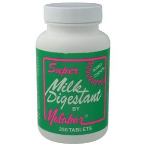 Malabar Super Milk Digestant - 250 tabletter