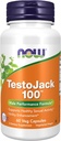 NU Mattilskudd, TestoJackTM 100 med LJ100®, et kraftig standardisert ekstrakt av Tongkat Ali (Eurycoma longifolia), Tribulus og ZMA®, 60 Veg Kapsler