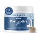 Fera Kjæledyr Postbiotika Plus Prebiotika for hunder og katter - med Slippery Elm - fremmer optimal digestiv helse og inflammatorisk respons - Forbedre immunitet - 120 Scoops