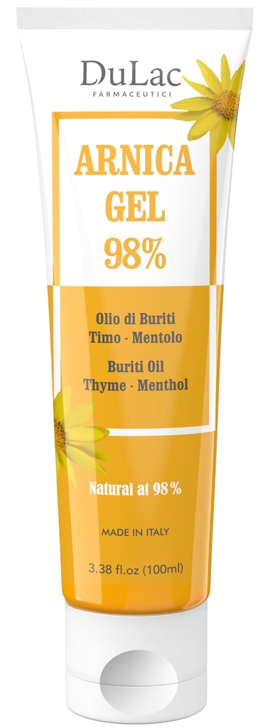 Dulàc - Arnica Gel for Bruising og Svelting 3.38 Fl Oz, 98% Arnica Montana Cream Extra styrke for muskel og ledd relief, ikke-grå, naturlig formel, kul effekt, alkoholfri