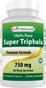 Beste Naturals Triphala 750 mg 120 Vcaps