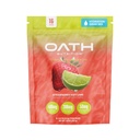 Oath Nutrition Hydration Electrolyte pulver, komplett elektrolyt blanding for rask hydrasjon og muskel støtte, 16 enkeltserve pakker, jordbær nøkkel lime