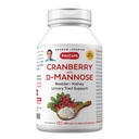 ANDREW LESSMAN Cranberry med D-Mannose - 180 Capsules - Støtter Bladder, Nyre og Urin Tract Health. Høy styrke Standardisert Cranberry Koncentrate og D-Mannose. Lett å svelge kapsler