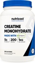 Nutricost Creapure® Kreatin Monohydrat pulver 1KG