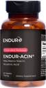 Endurance produkter ENDUR-ACIN, Extended Release Niacin for optimal absorpsjon og flush gratis niacin, Premium vitamin B3 Niacin kosttilskudd, 750 mg, 60 tabletter