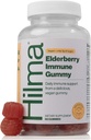 Hilma Elderberry Gummies Formulert med vitamin C & Sink, Naturlig, Vegansk, klinisk bevist ingredienser, immun støtte Supplement Plus Antioksidanter, Naturlig Berry Flavor (60 Gummies)