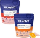 Blueshift Energy + Focus & Immun Ultra Bundle - Energidrikk Pods, Immune Support pulver, Drikkemikser for energi & immunforsvar, vitamin Supplement - Energi + Focus (14 Pack) & Immune Ultra (14 Pack)