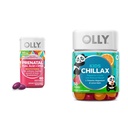 OLLY Prenatal Multivitamin Softgels og barn beroligende Gummies Bundle (60 + 50 greve)