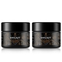 Shilajit Resin med Fulvic Acid & Trace Minerals, Original Siberian Shilajit Pure med 85+ Humic Acid Supplement for energi og immunsystem - 100 Servering / 50g (2 Pack), Gel