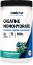 Nutricost Kreatin Monohydrat pulver (Coastal Explosion, 500 gram) - Mikronisert Kreatin Supplement - Vegan, GMO-fri, Glutenfri