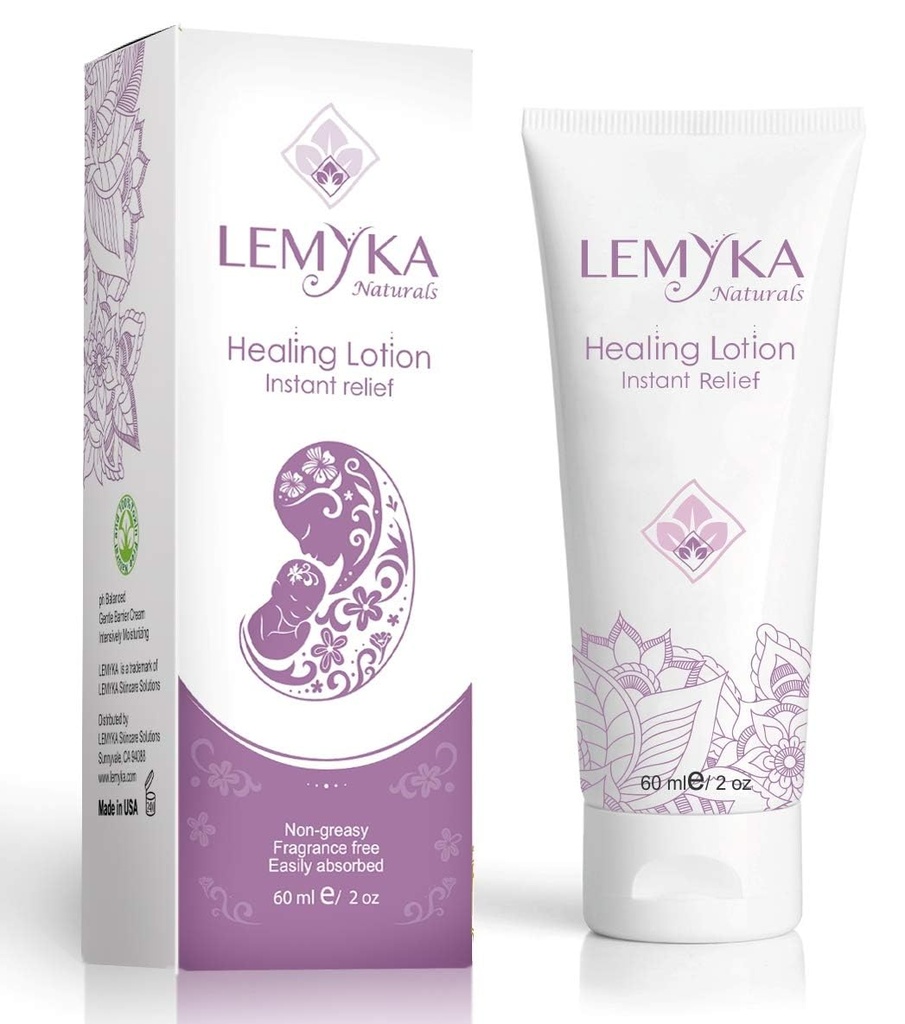 Rosacea krem - ansikt rødme lindring ansiktsutslett lotion for eksem, psoriasis, elveblest, og tørr hud, LEMYKA naturlig helbredelse for babyer og voksne