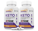 (2 Pack) Turbo Rippet Keto ACV Ekstreme piller 1675MG Keto støtte blanding kapsel alternativ til Keto ACV Formulert med Apple Cider Vinegar Extra Virgin Olive Olje pulver Grønn te blad 120 kapsler